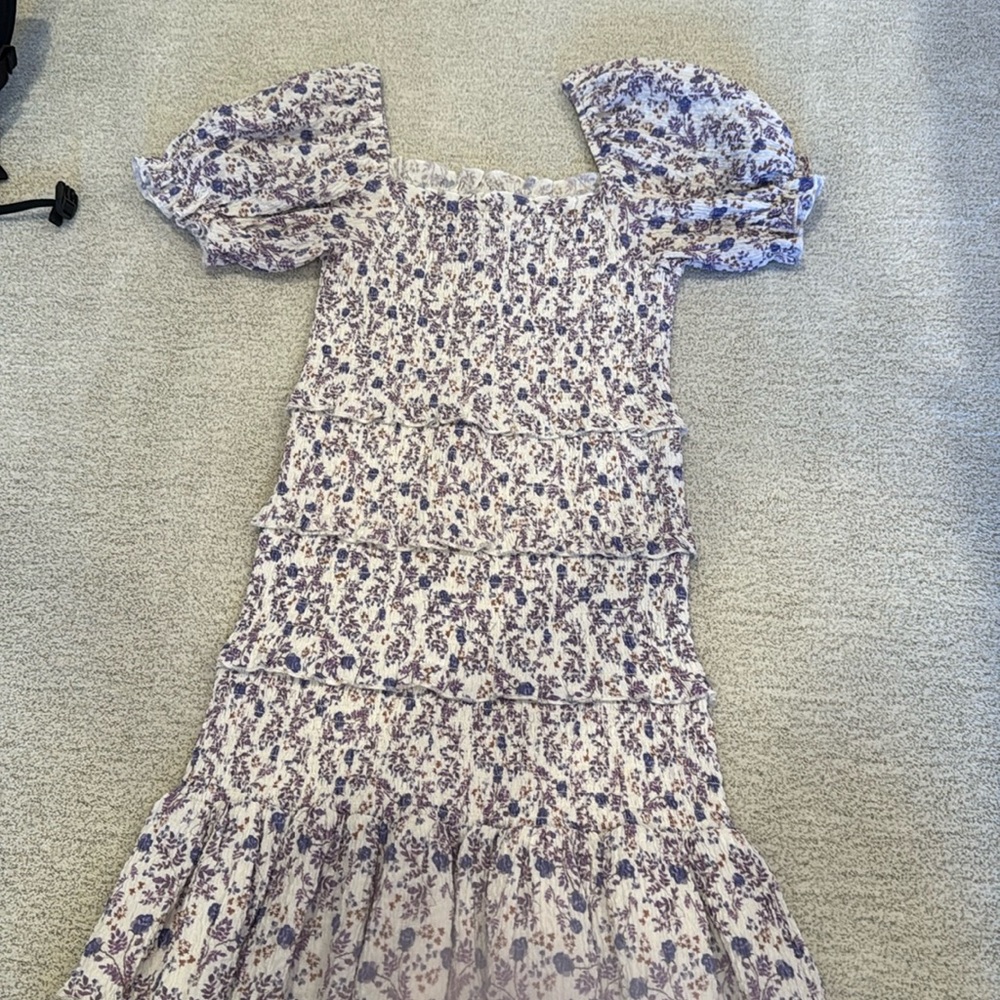 girls mini purple blue KatieJ dress